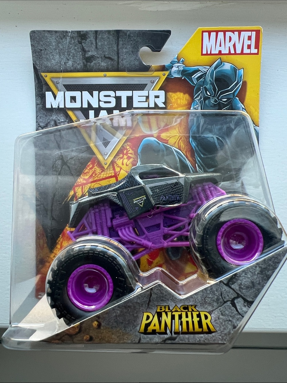 Marvel Monster Jam Truck Pack- Black Panther